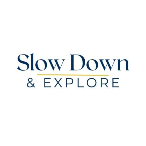 slow down & explore logo